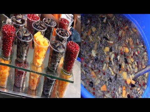 Healthy Juice Mixed With Many Kinds of Fruits | Healthy Fruit Juice | Street Food of Dhaka