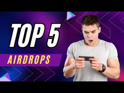 Top 5 Airdrops | Best Latest Crypto Airdrops 2024 | 5 Biggest Airdrop | Telegram Verified Projects