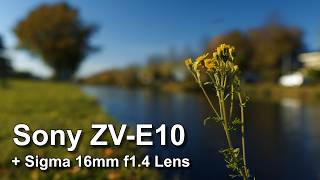 Sony ZV E10 | Sigma 16mm f1.4 | Cinematic Video Footage