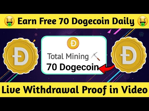 🤑Free Dogecoin Mining Site 2024 |🤑Free Cloud Mining Website | Earn Free $10 Daily Without Investment