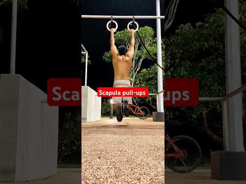 Do not forget to train scapula.  #shorts #scapula #scapulapullups #scapulaworkout #viral2024