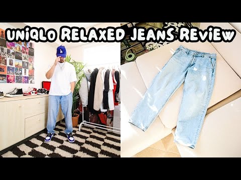 Uniqlo Relaxed Ankle Jeans Review : Are These the Best Baggy Jeans?