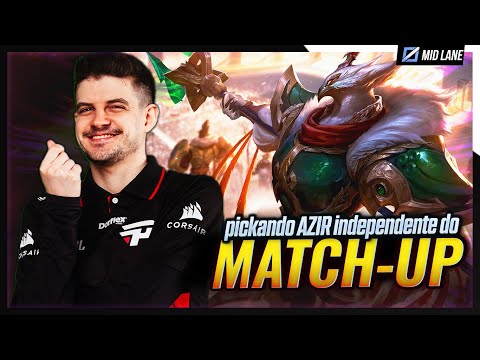 Esse AZIR BLIND PICK deu mais certo do que eu IMAGINAVA! 🕊️