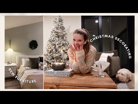 VLOG: decorating for Christmas (eeeee!) and getting new house furniture :-)