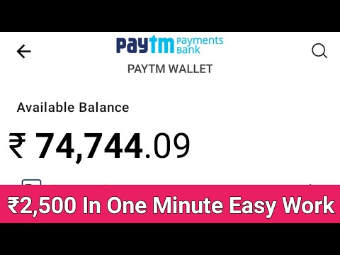 ₹2,500 Paytm Cash Unlimited Trick Working 2021 | Best Earning Apps 2021