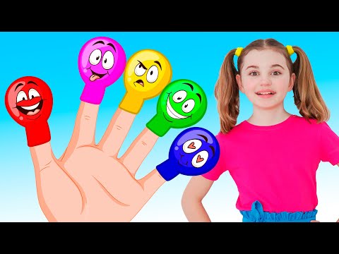 Balloon Finger Family Song | Nursery Rhymes & Fun Songs For Kids