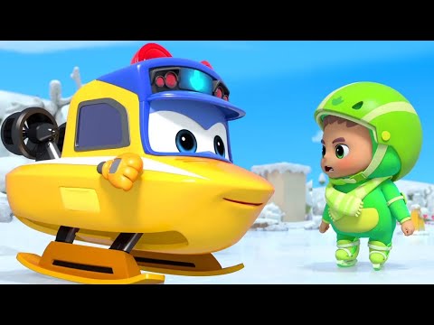 Stuck On Floating Ice - GoGo Bus -  Cartoons For Kids | Kids Shows Club