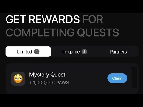 Paws Mystery 1M Paws Complete | Paws New 1M Paws Task Complete | Paws 1M Paws Quest Complete