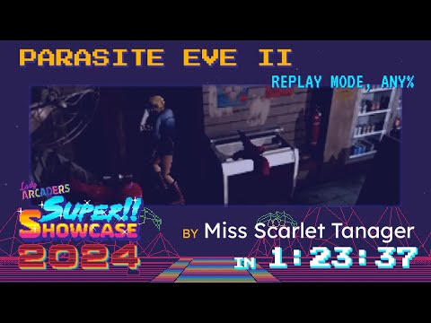 #LASS2024 - Parasite Eve II (Replay Mode, Any%) in 1:23:37 [w/ Miss Scarlet Tanager]