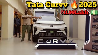 New Tata Curvv Electric Detailed WalkAround 2025 | Prices Starting @ ₹17.49 Lakhs