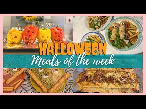 HALLOWEEN MEALS OF THE WEEK | HALLOWEEN DINNER IDEAS UK