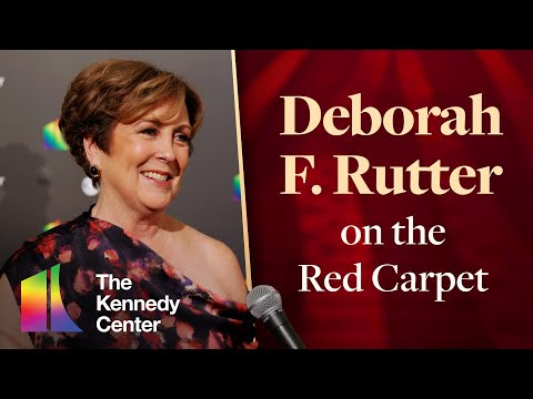 Deborah F. Rutter on the 2024 Kennedy Center Honors Red Carpet