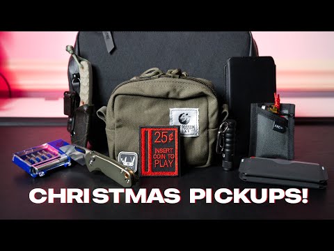 Christmas EDC Pickups! 👉 CJRB, Re:Form, Tuff Possum, Alpaka, GoRuck and MORE