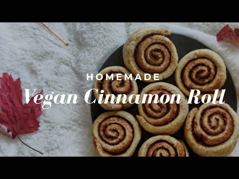 How to make Homemade Vegan Cinnamon Rolls **Sugar Spice**