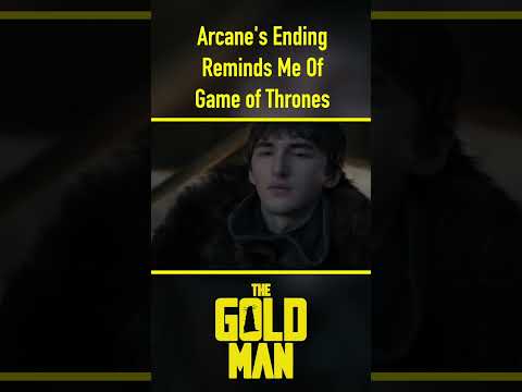 Arcane's Ending Reminds Me Of Game of Thrones #shorts