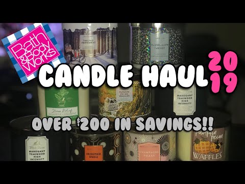 BATH & BODY WORKS CANDLE DAY SALE 2019