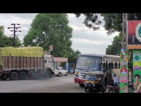 Few minutes on Jalna - Sambhajinagar highway #msrtc #maharashtra #asmr #jalna #sambhajinagar