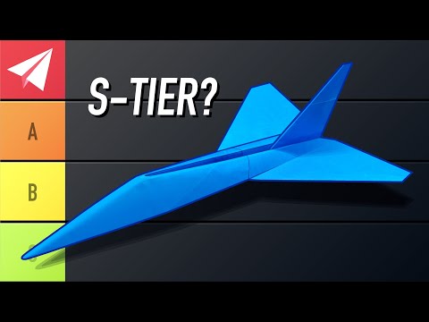 The Paper Airplane Tier List