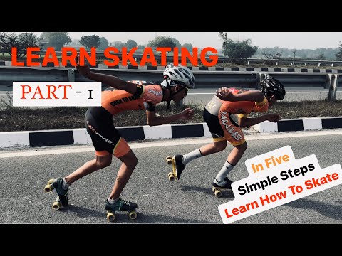 Learn skating in simple Steps For Beginner in India | Skate | Skating | Roller Skating #skating