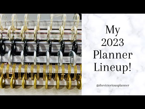 MY 2023 PLANNER LINEUP! | 6 Planners | HAPPY STACK 2023