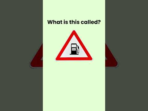 10 COMMON signs you saw on the ROAD. #shorts #short #quiz #english #englishgrammar #englishbeginner