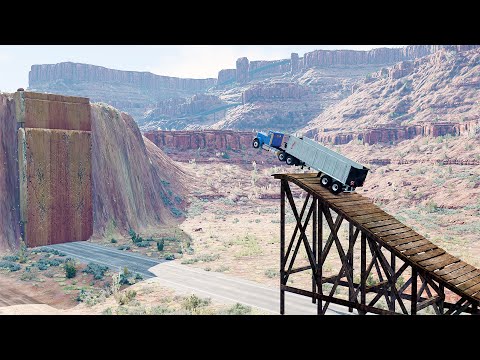 Mobil vs Ramp #11 - BeamNG Drive