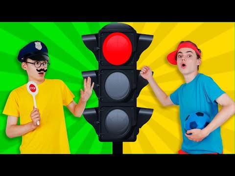 Street Traffic Light + More Kids Safety Songs & Nursery Rhymes