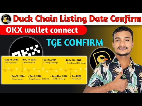 Duck Chain Listing Date confirm 🤑 | Duck Chain token Received 🤑 | Duck Chain listing On Binance