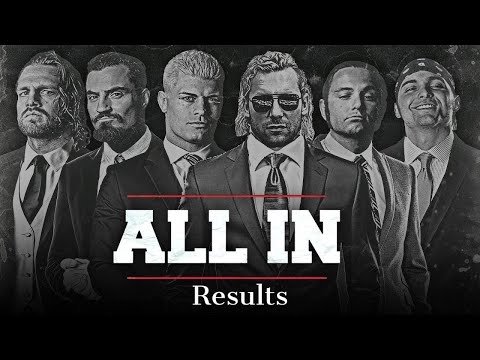 All In (2018) Results