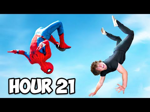 I Trained With Spider-Man For 24 Hours!