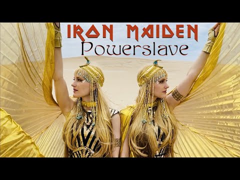 IRON MAIDEN - Powerslave - Harp Twins - Electric harp