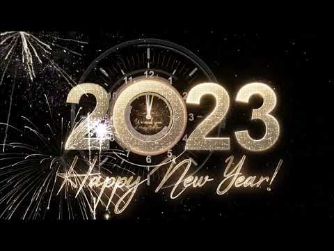 Modern New Year Countdown Clock 2023