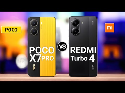 Poco X7 Pro 5G VS Redmi Turbo 4 5G