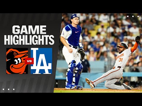 Orioles vs. Dodgers Game Highlights (8/28/24) | MLB Highlights