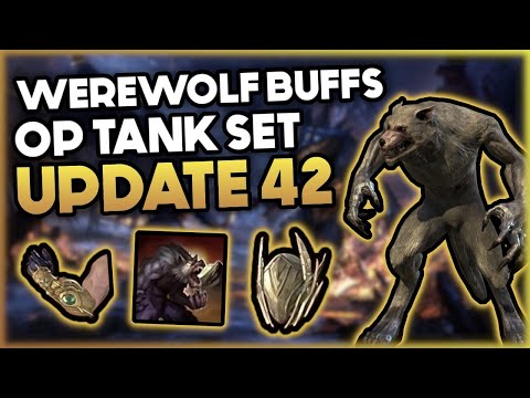 New Overpowered Tank Set - Update 42 Patch Notes - Gold Road | Elder Scrolls Online