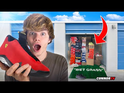 I Bought an Abandoned Storage Unit Full of Sneakers! HUGE Profit