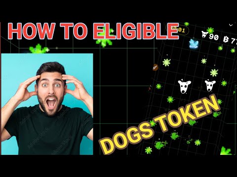 How To Eligible Criteria Dogs Token In Blum Drop Game || Dogs Token Claim