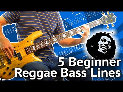 5 Beginner Reggae Basslines (That Aren’t ALL Bob Marley)