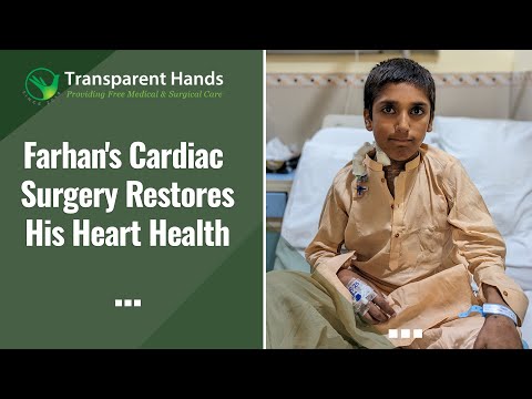 Farhan’s Open-Heart Surgery was Successful