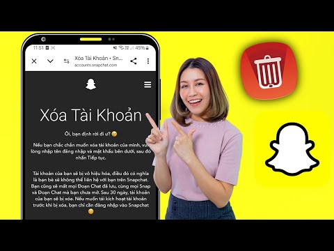 Cách xóa tài khoản Snapchat vĩnh viễn