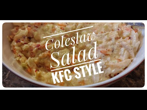 Coleslaw Salad with Cabbage Carrot & Apple | Homemade Easy Coleslaw | Coleslaw KFC Style | Anees