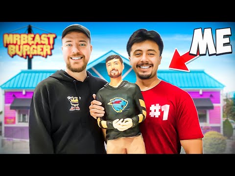 I Was Worlds First MrBeast Burger Customer