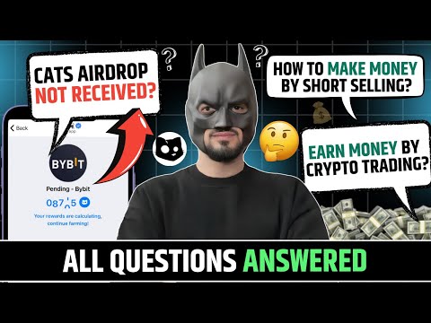 All questions answered | Cats not received in Bitget and Bybit | How to trade crypto