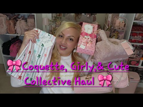 🎀Collective Haul 🎀Juicy Couture, New Viral Bags and More 🎀