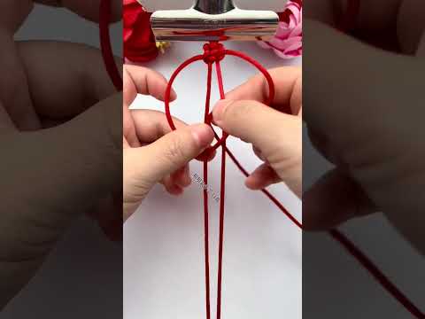 Money rolling bracelet opening tutorial rope braiding skills sharing simple braiding bracelet tu