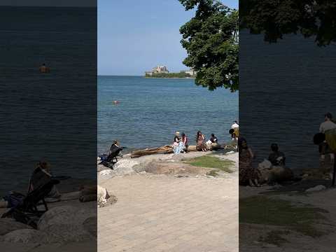 Queen’s Royal Park in Niagara-on-the-Lake sits at the point where Niagara River meets Lake Ontario.