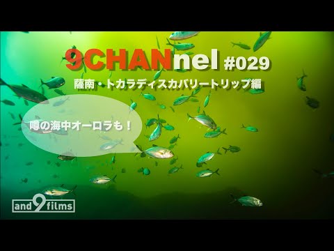 9CHANnel #029 鹿児島 薩南・トカラディカバリートリップ編 / Satsunan & Tokara islands Discovery Trip. 【スキューバダイビング番組】