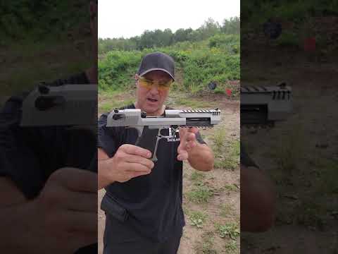 One Handed Desert Eagle .50 caliber #shorts - TheFirearmGuy