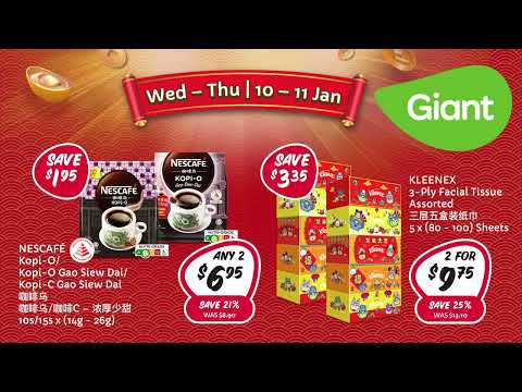 Giant CNY 2024 Huat Weekday (10 - 11 JAN)