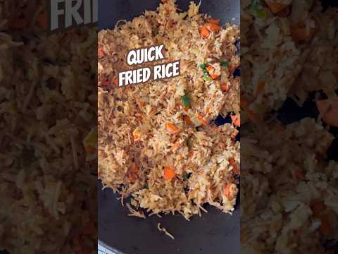 Today on the Homestead: Homemade Fried Rice | Leftovers Recipe Quick & Easy #shorts